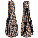 Flight FUB-T-CATS Gevoerde Gigbag voor Tenor Ukulele met Cats Design en Accessoirevak