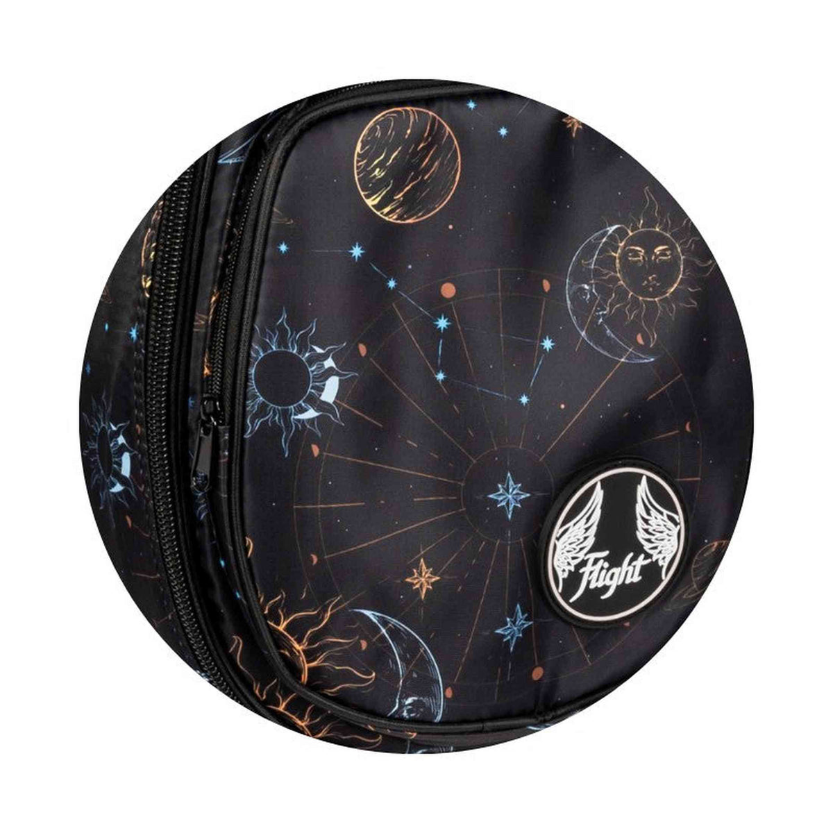 Flight FUB-C-GALAXY Gevoerde Gigbag voor Concert Ukulele met Galaxy Design en Accessoirevak