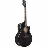 Ibanez AE170 TBK elektrisch akoestische westerngitaar Transparent Black