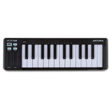 Arturia MicroLab mk3 Black – Compact USB/MIDI keyboard met 25 toetsen en touch-strips
