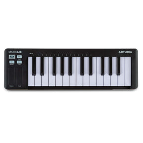 Arturia MicroLab mk3 Black – Compact USB/MIDI keyboard met 25 toetsen en touch-strips