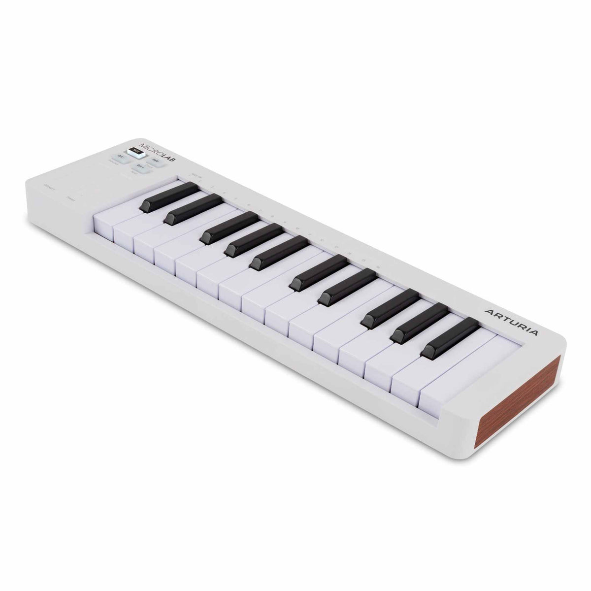 Arturia MicroLab mk3 White – Compact USB/MIDI keyboard met 25 toetsen en touch-strips