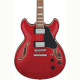 Ibanez AS73 TCD Artcore semi-akoestische elektrische gitaar Transparent Cherry Red