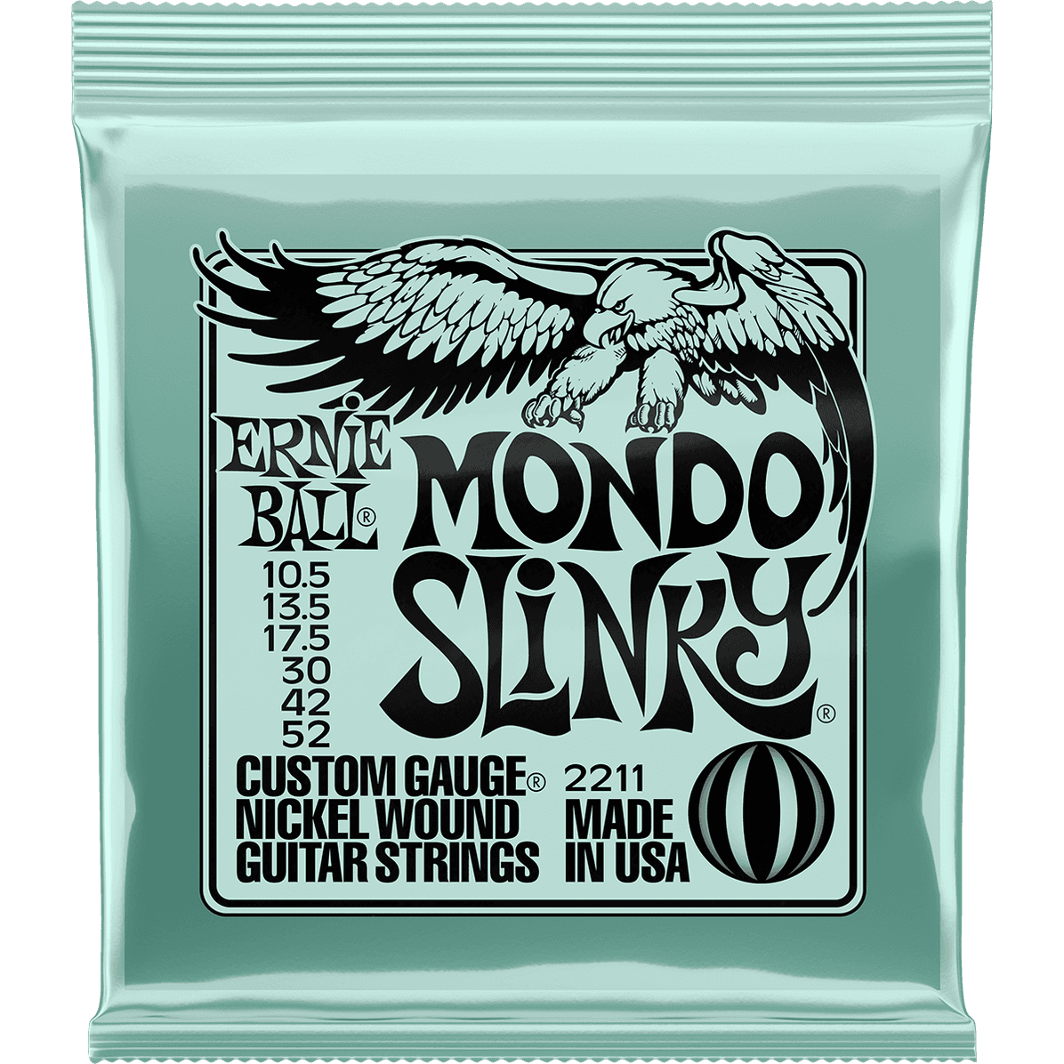 Ernie Ball 2211 Mondo Slinky elektrische gitaarsnaren 0105-052