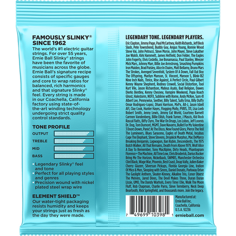 Ernie Ball 2228 Mighty Slinky elektrische gitaarsnaren 0085-040