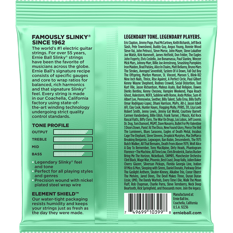Ernie Ball 2229 Hyper Slinky elektrische gitaarsnaren 008-042