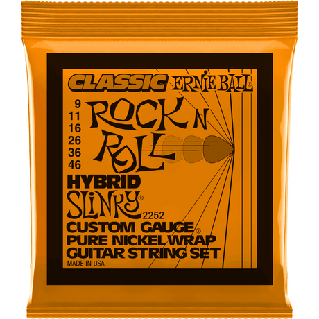 Ernie Ball 2252 Hybrid Slinky elektrische gitaarsnaren 009-046