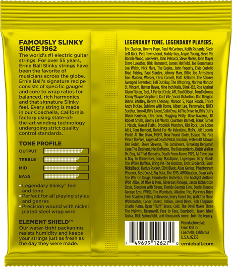 Ernie Ball 2627 Beefy Slinky elektrische gitaarsnaren 011-054