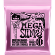 Ernie Ball 3213 Mega Slinky elektrische gitaarsnaren 3-pack 0105-048