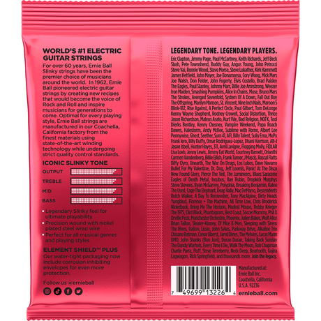 Ernie Ball 3226 Burly Slinky elektrische gitaarsnaren 3-pack 011-052