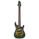 CORT KX508MSMBB3 8 snarige Elektrische gitaar Marina Blueburst