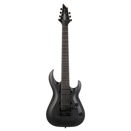 CORT KX707EVOPBKG 7-snarige Elektrische gitaar Evertune Open Pore Black