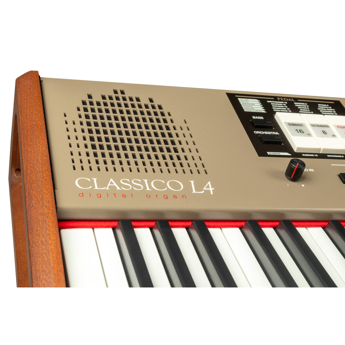 Dexibell Classico L4 Digitaal Orgel met 76 Toetsen, 3.2 GB Wave Memory en 126 Orgelvoices