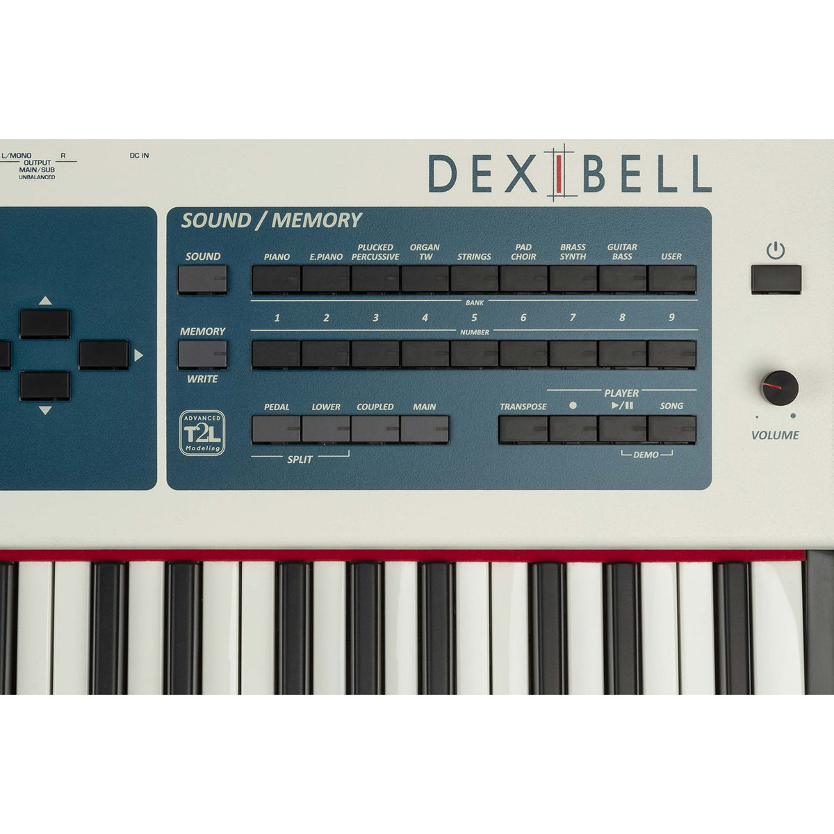 Dexibell VIVO S10L Stage Piano 76 toetsen, Advanced T2L, gemotoriseerde drawbars