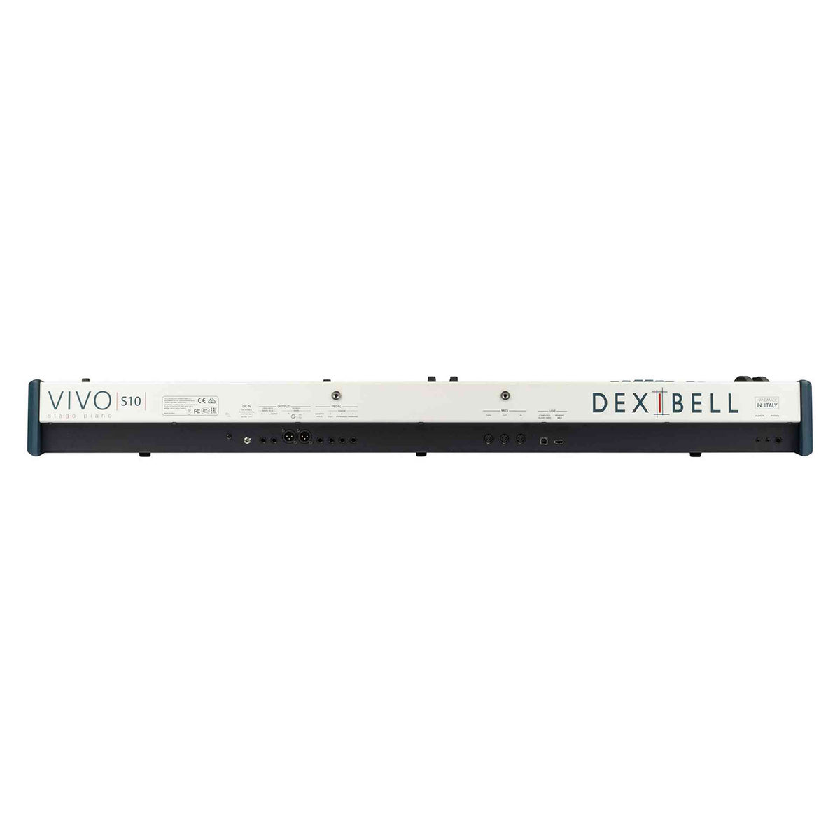 Dexibell VIVO S10 Stage Piano 88 toetsen Hammer Action, gemotoriseerde drawbars, Bluetooth MIDI en audio