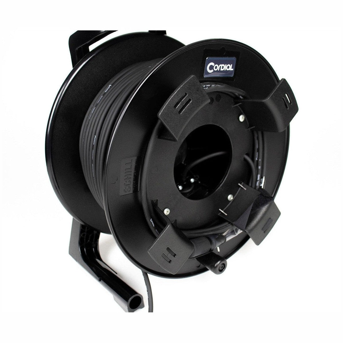 Cordial ECL CPM75FM-234-SD Select Microfoonkabel – Neutrik XLR – 75m Op Haspel – Zwart