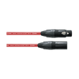 Cordial CMP FM RT Select Microfoonkabel – XLR mannelijk/vrouwelijk – Rood