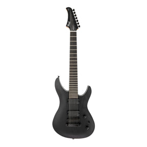 FGN J-Standard Mythic elektrische gitaar Open Pore Black 7-snarig Fishman Fluence