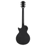 FGN Neo Classic LS10 elektrische gitaar Matte Black, EMG 81 en 85, met gigbag