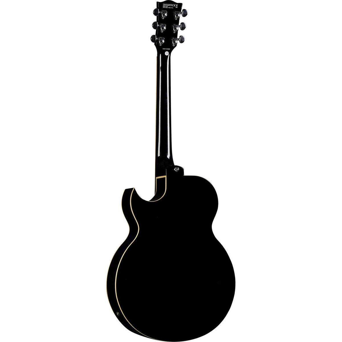 Eko Jazz GLD Semi-Hollow Elektrische Gitaar 175, 2 Humbuckers, 22 Frets, Goud