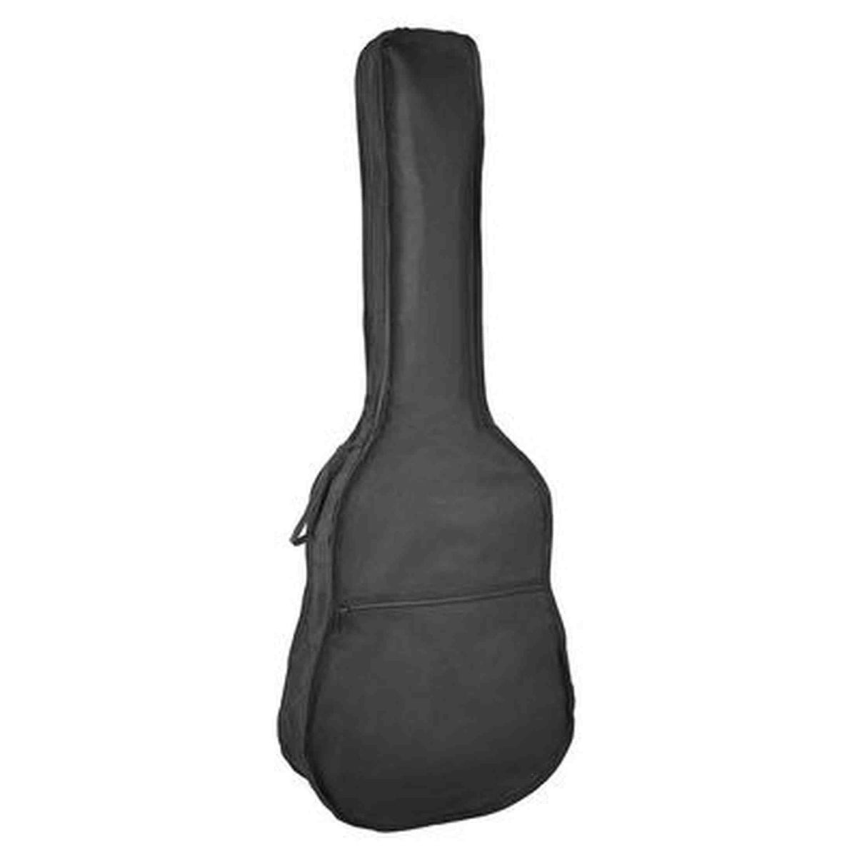 A. Martinez MTC-080/B 4/4 klassieke gitaar zwart met standaard, tas en tuner