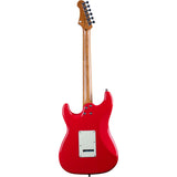 JET JS-400 CRD S-style Elektrische Gitaar HSS Tremolo Roasted Maple Hals Coral Red