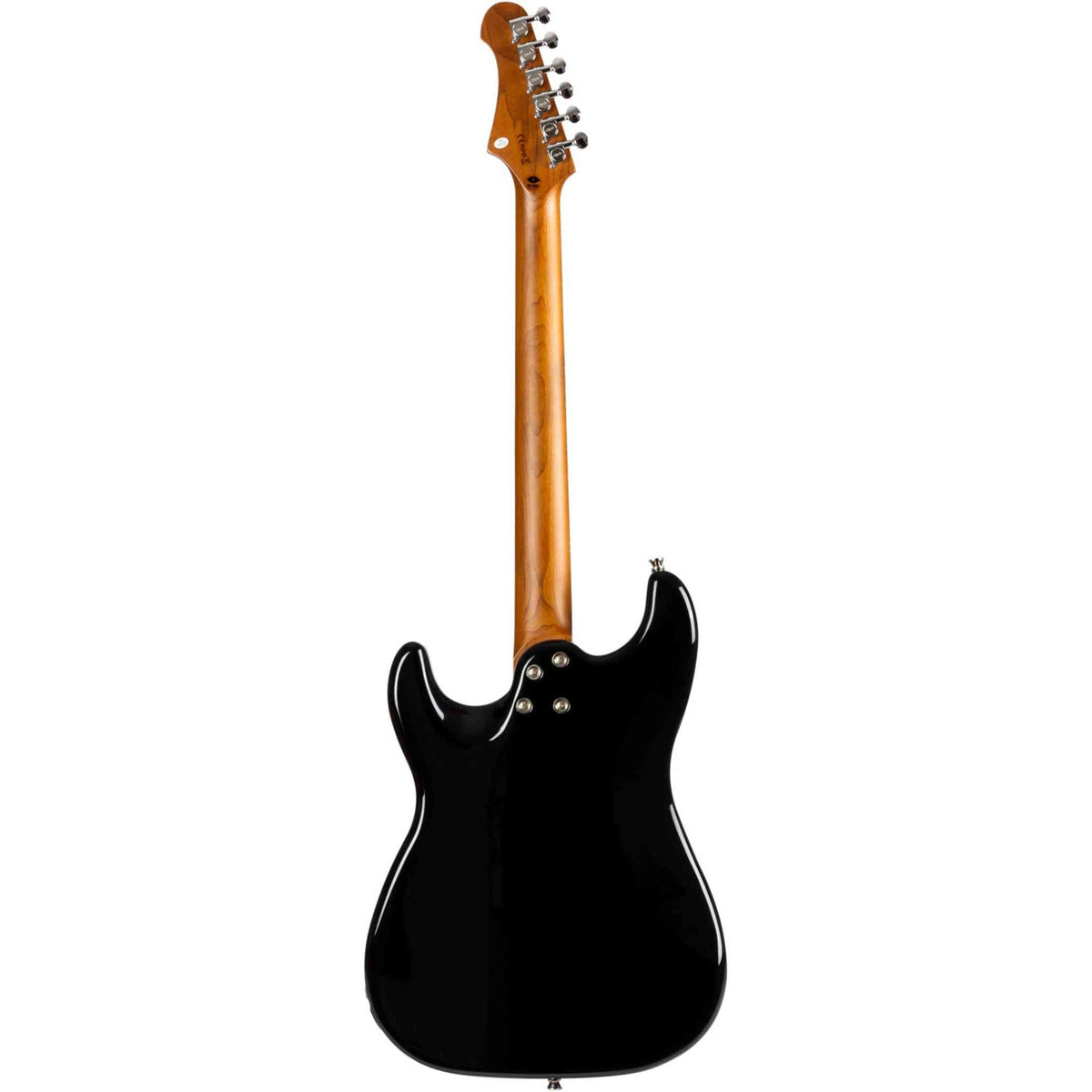 JET JS-400 HT BK S-style Elektrische Gitaar Humbucker Hardtail Rosewood Toets Zwart