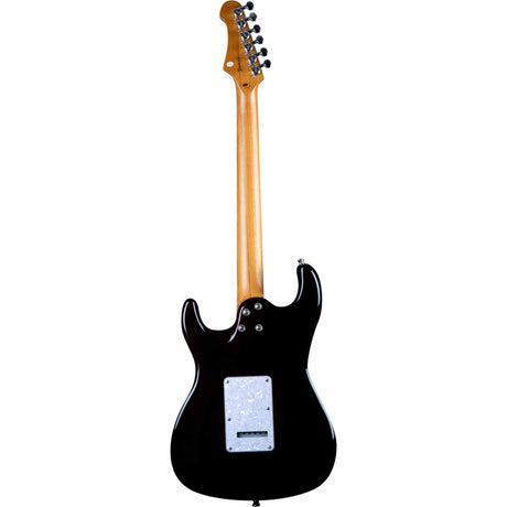 JET JS-450 OBL S-style Elektrische Gitaar HSS Tremolo Flamed Maple Top Roasted Maple Toets Ocean Blue
