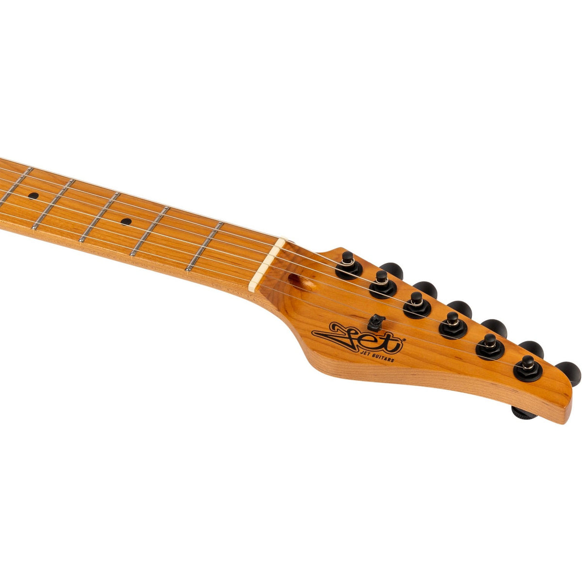JET JS-450 BLB S-style Elektrische Gitaar HH Tremolo Rosewood Toets Blue Burst