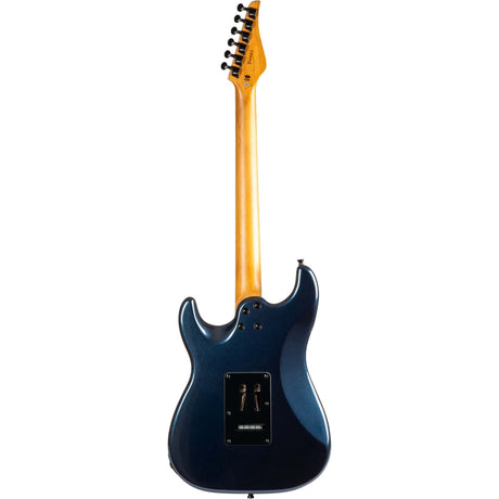 JET JS-800 DBW S-style Elektrische Gitaar HH Double Locking Tremolo Roasted Maple Diep Blauw