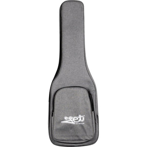 JET JGB-30 GY Basgitaar Gigbag - Grijs met 20 mm Voering