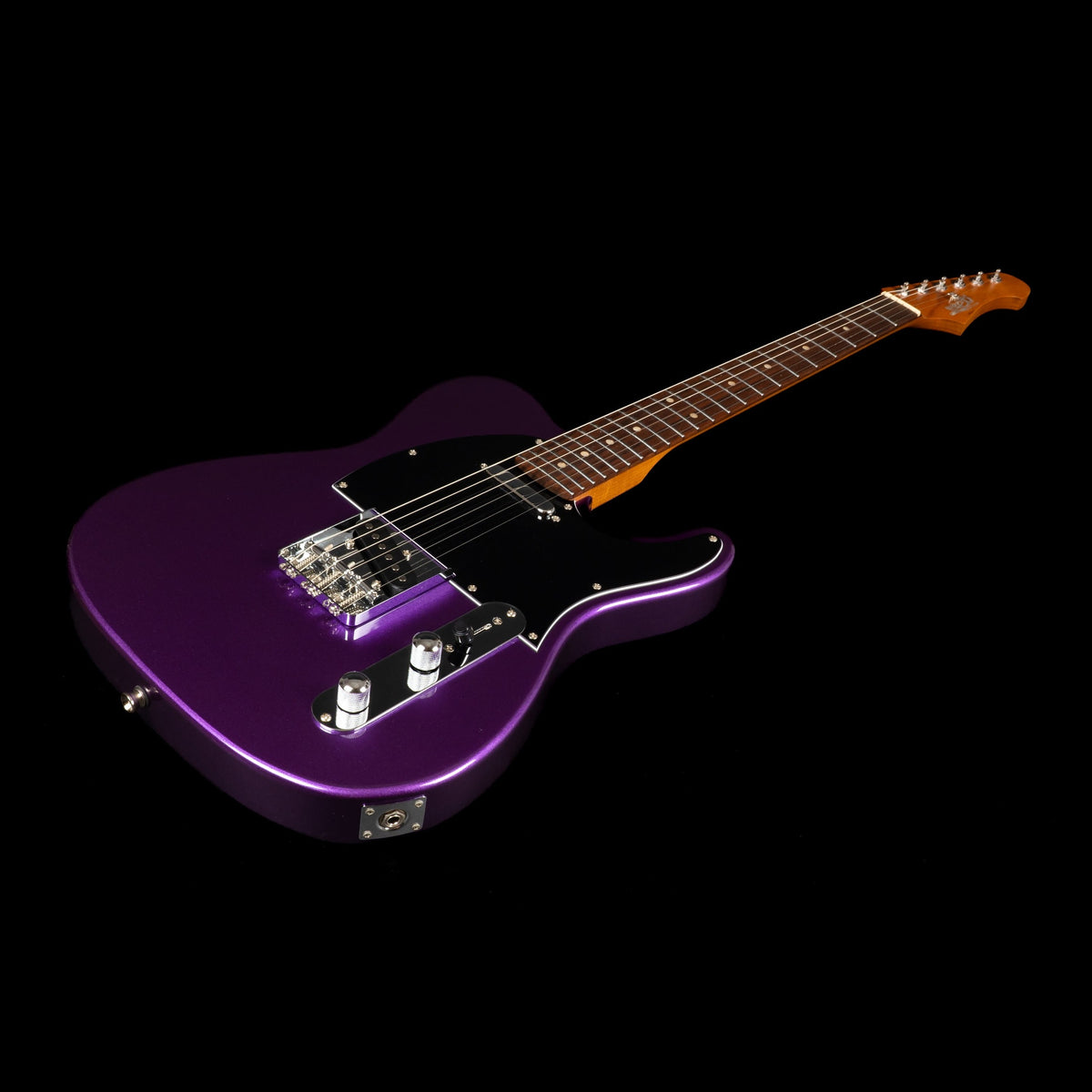 JET JT-300 PLM R T-style Elektrische Gitaar SS Vaste Brug Rosewood Toets Plum
