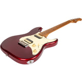 JET JS-400 CAR HH ST Style Elektrische Gitaar - Candy Red