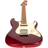 JET JS-400 CAR HH ST Style Elektrische Gitaar - Candy Red