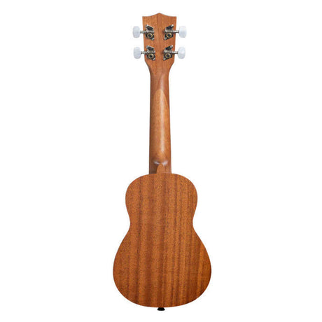 Kala KA-15S sopraan ukulele set – Mahonie, met tas, tuner en strap