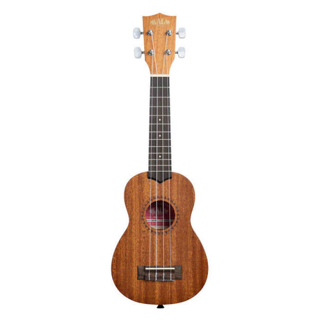Kala KA-15S sopraan ukulele set – Mahonie, met tas, tuner en strap