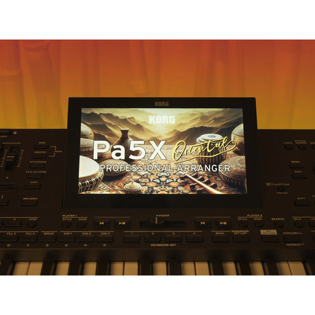 Korg Pa5X 76 ORIENTAL Arranger Keyboard met Aftertouch en Oosterse Sounds