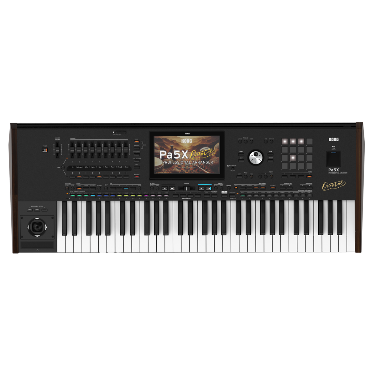 Korg Pa5X 61 ORIENTAL Arranger Keyboard met Aftertouch en Oosterse Sounds