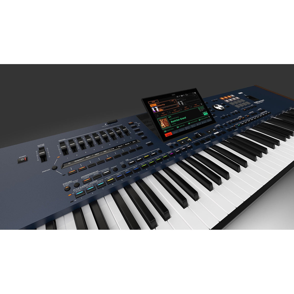Korg Pa5X 88 MUSIKANT Arranger Keyboard met Hammer Action en Aftertouch