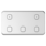 LAVA Effect Pedaal, draadloze voetschakelaar voor HILAVA gitaren, 30+ effecten, zilver, inclusief soft bag