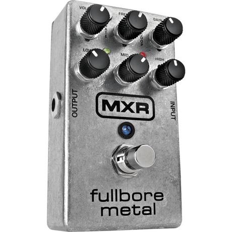 MXR M116 Fullbore Metal – Grijs, High-Gain met 3-Bands EQ