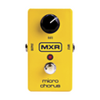 MXR M148 Micro Chorus – Geel, Simpel en Analoog