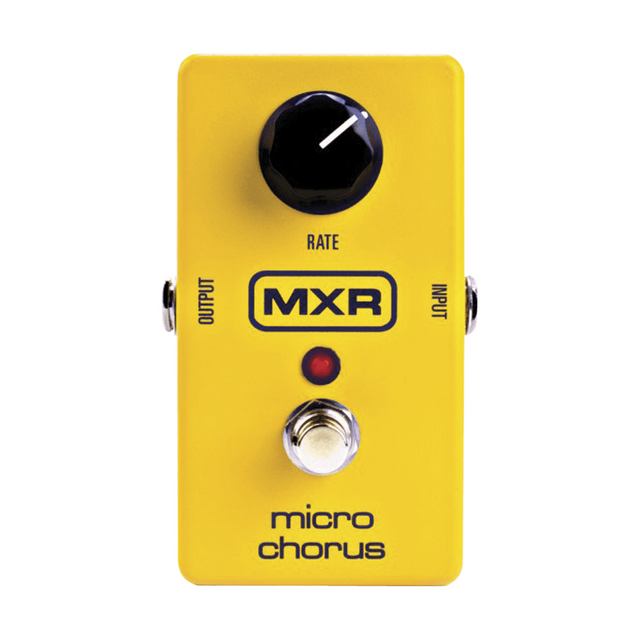 MXR M148 Micro Chorus – Geel, Simpel en Analoog