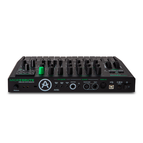 Arturia MicroBrute UFO – Analoge synthesizer met 25 toetsen, sequencer en patchbay