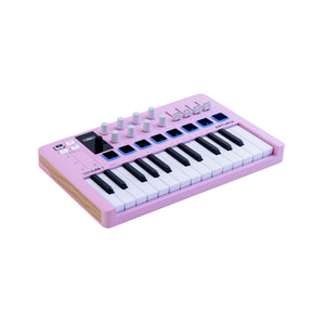 Arturia MiniLab 3 Rose Quartz MIDI controller met 25 toetsen, pads en USB-C