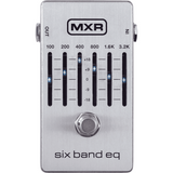 MXR M109S 6 Band EQ – Grijs, Compacte Toonregeling