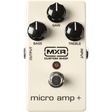 MXR M233 Micro Amp+ – Analoog Boost Pedaal Bass, Treble en Gain-regeling
