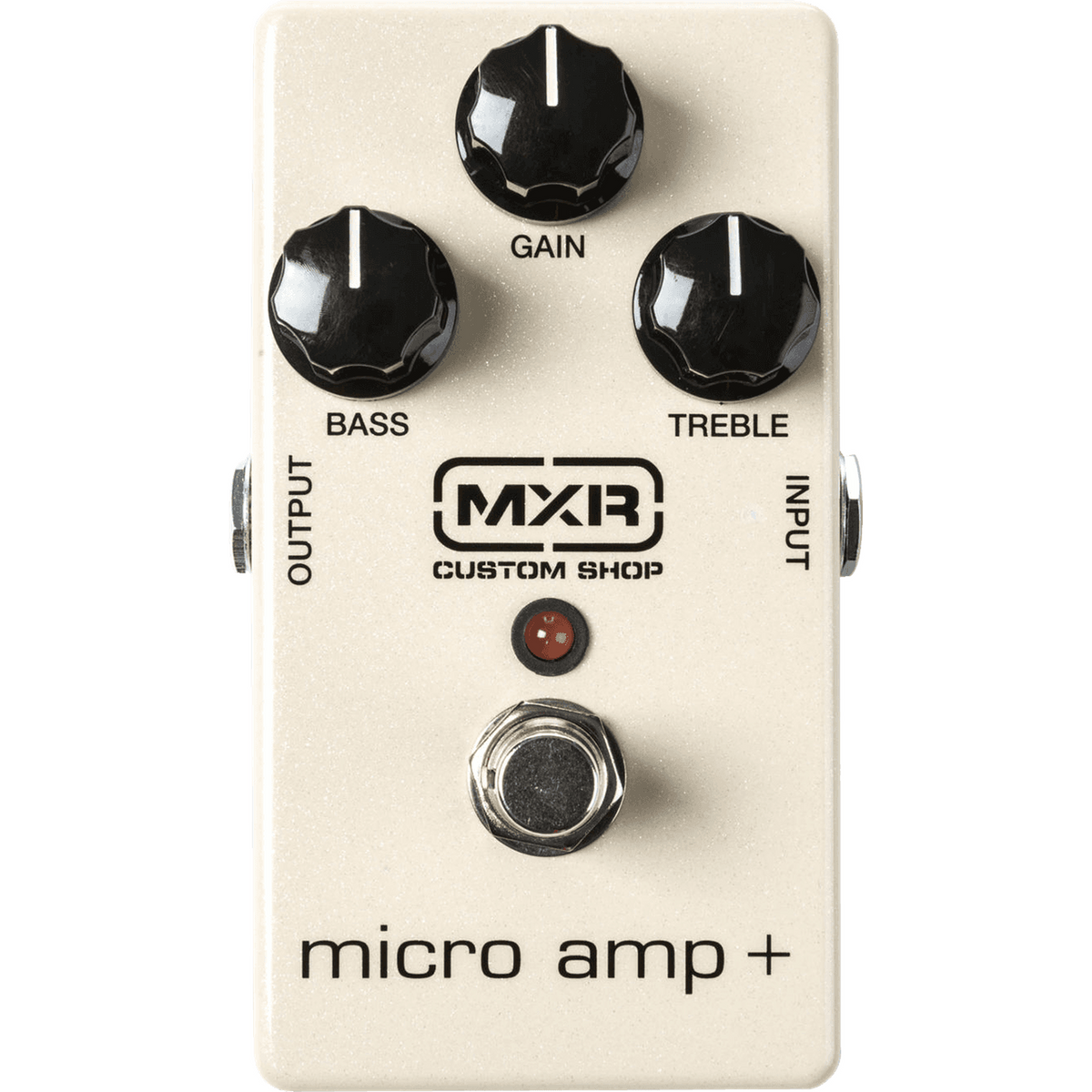 MXR M233 Micro Amp+ – Analoog Boost Pedaal Bass, Treble en Gain-regeling