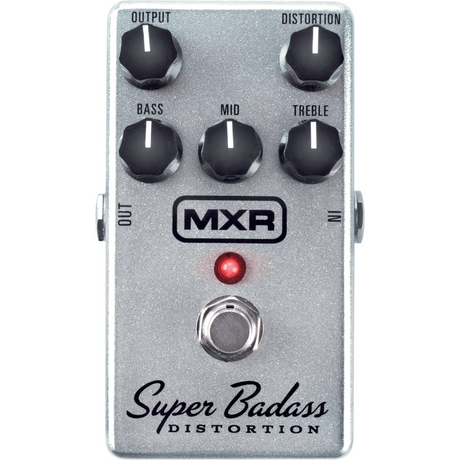 MXR M75 Super Badass Distortion – Grijs, 3-Bands EQ