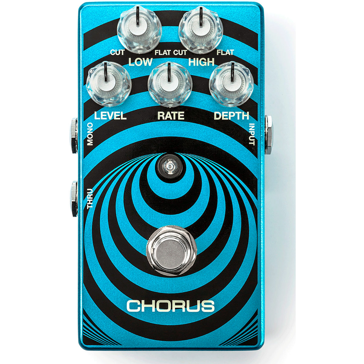 MXR WA38 Audio Chorus – Zakk Wylde Signature, Blauw met Stereo Uitgangen